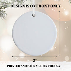 Vivid colors and detailing on British keepsake ornament
