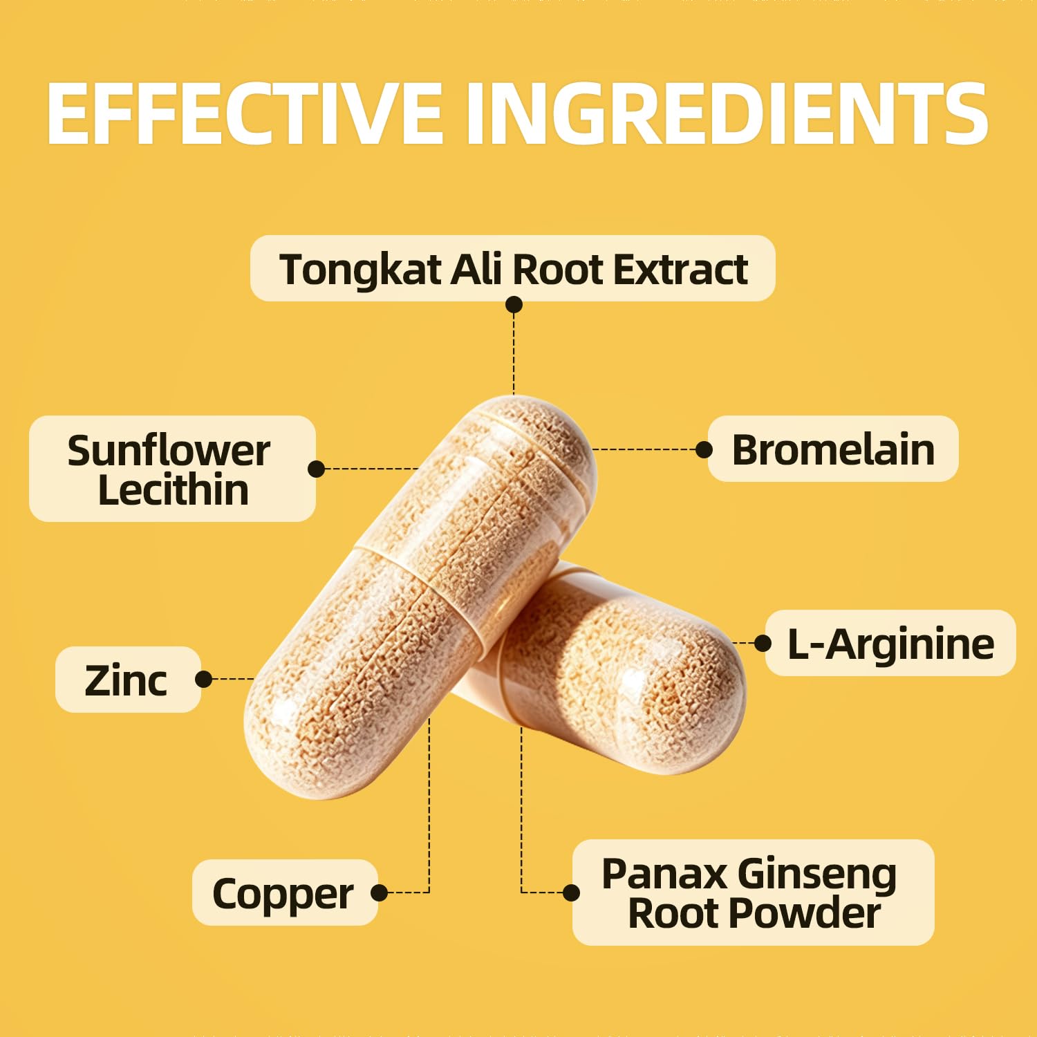 Pineapple extract bromelain flavor enhancement on product image