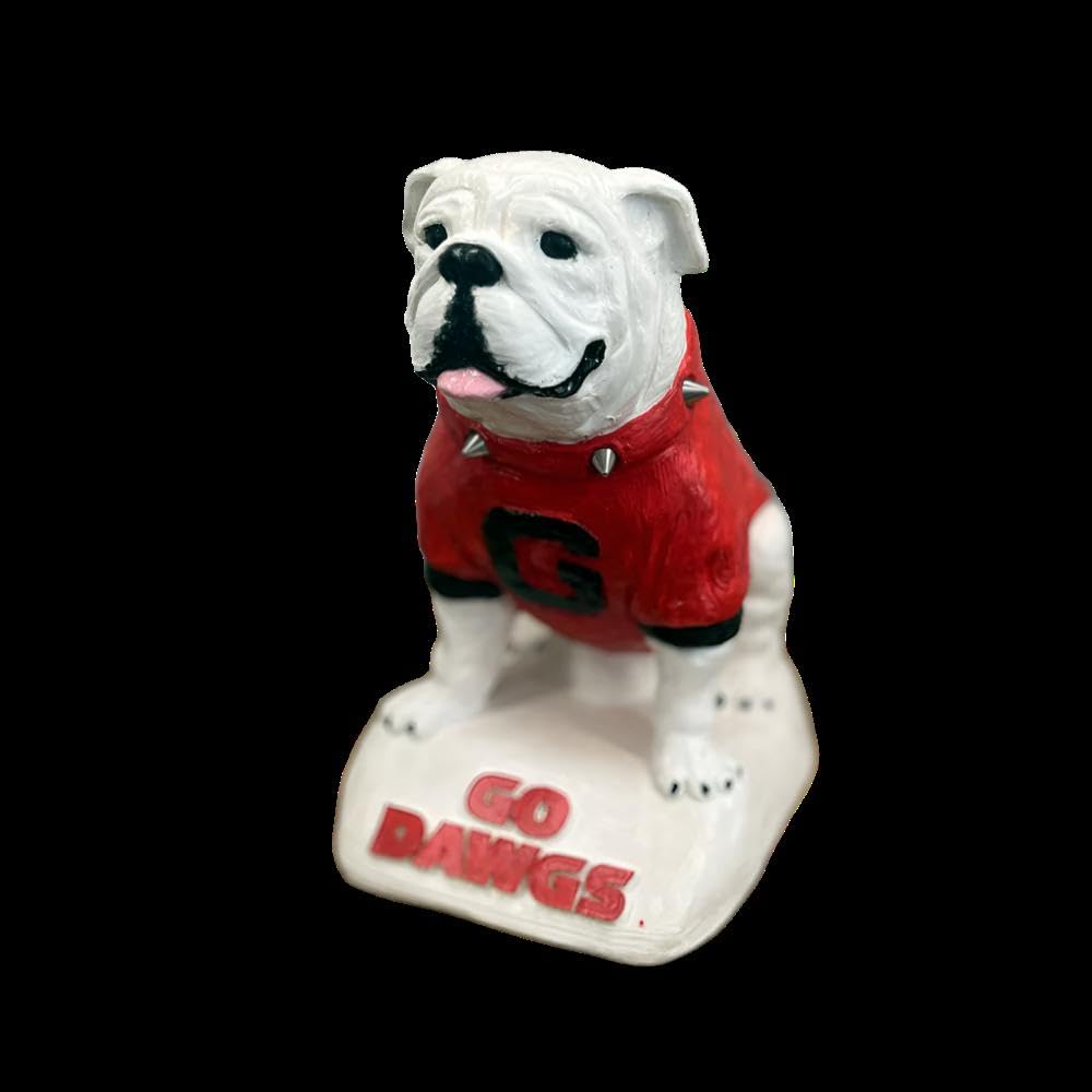 Bronze Georgia Bulldogs UGA Mascot figurine