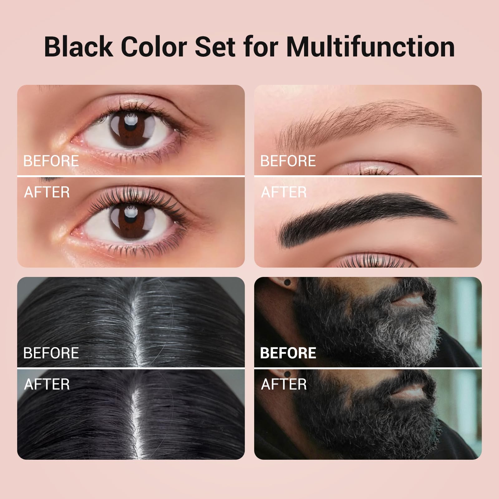 brow color kit 7ml brown bottle