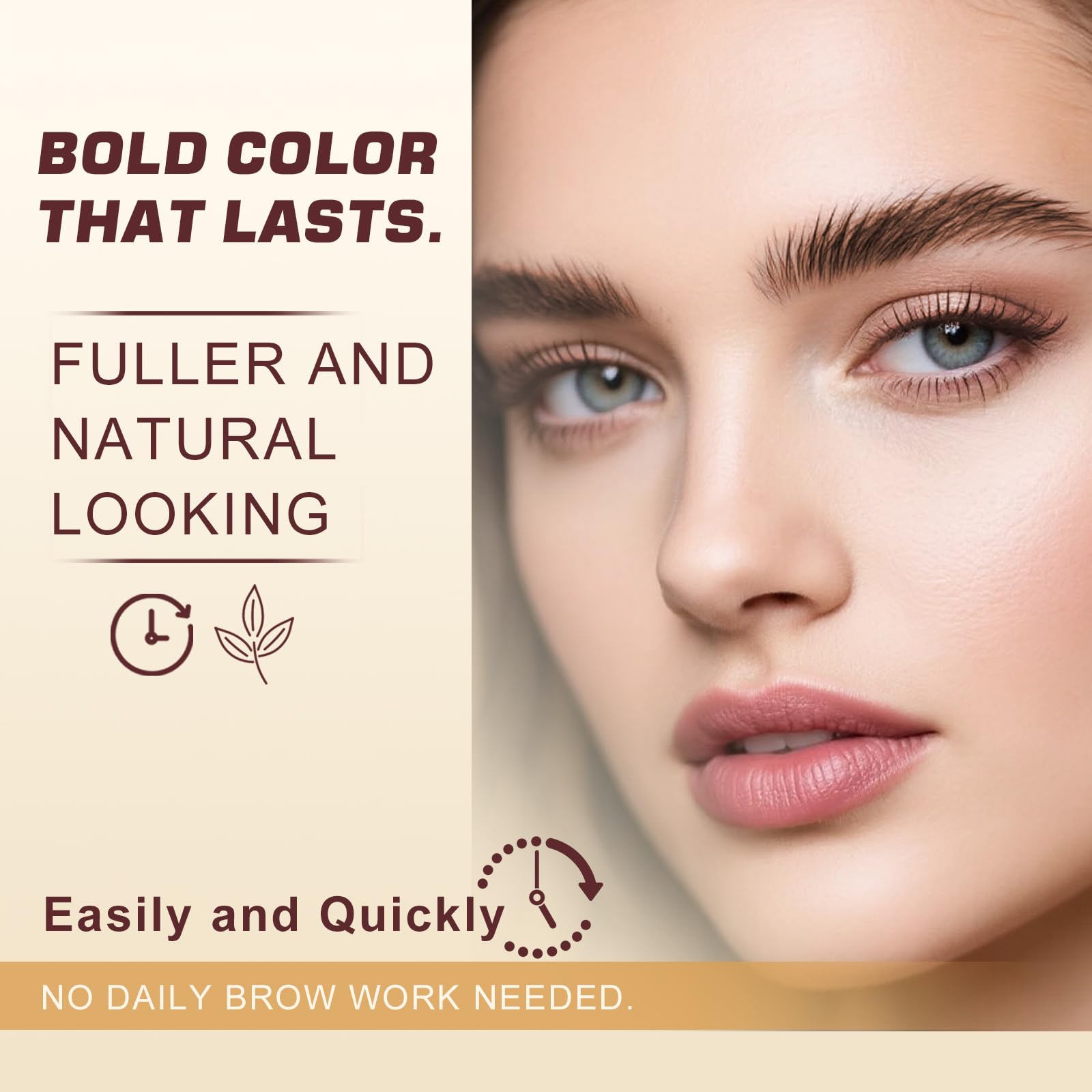 Beginner friendly eyelash brow coloring kit for at home use