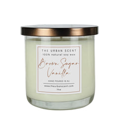 Brown Sugar Vanilla Candle 7.5 oz soy candle made in the USA