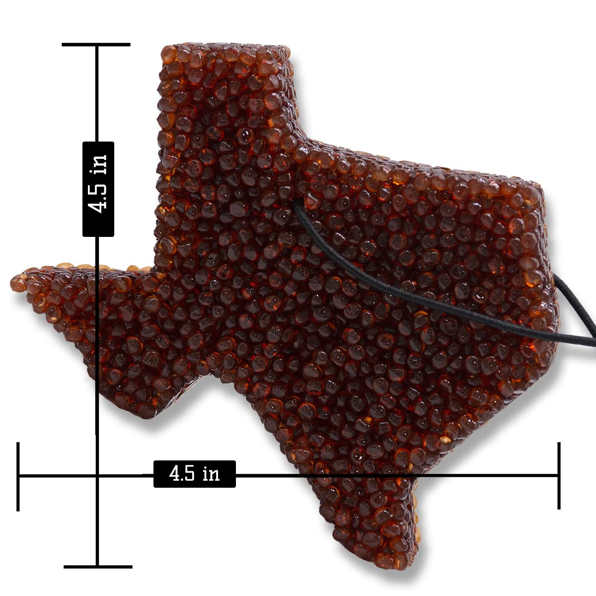 Brown Texas State Shape Freshie by Lone Star Candles and More’s