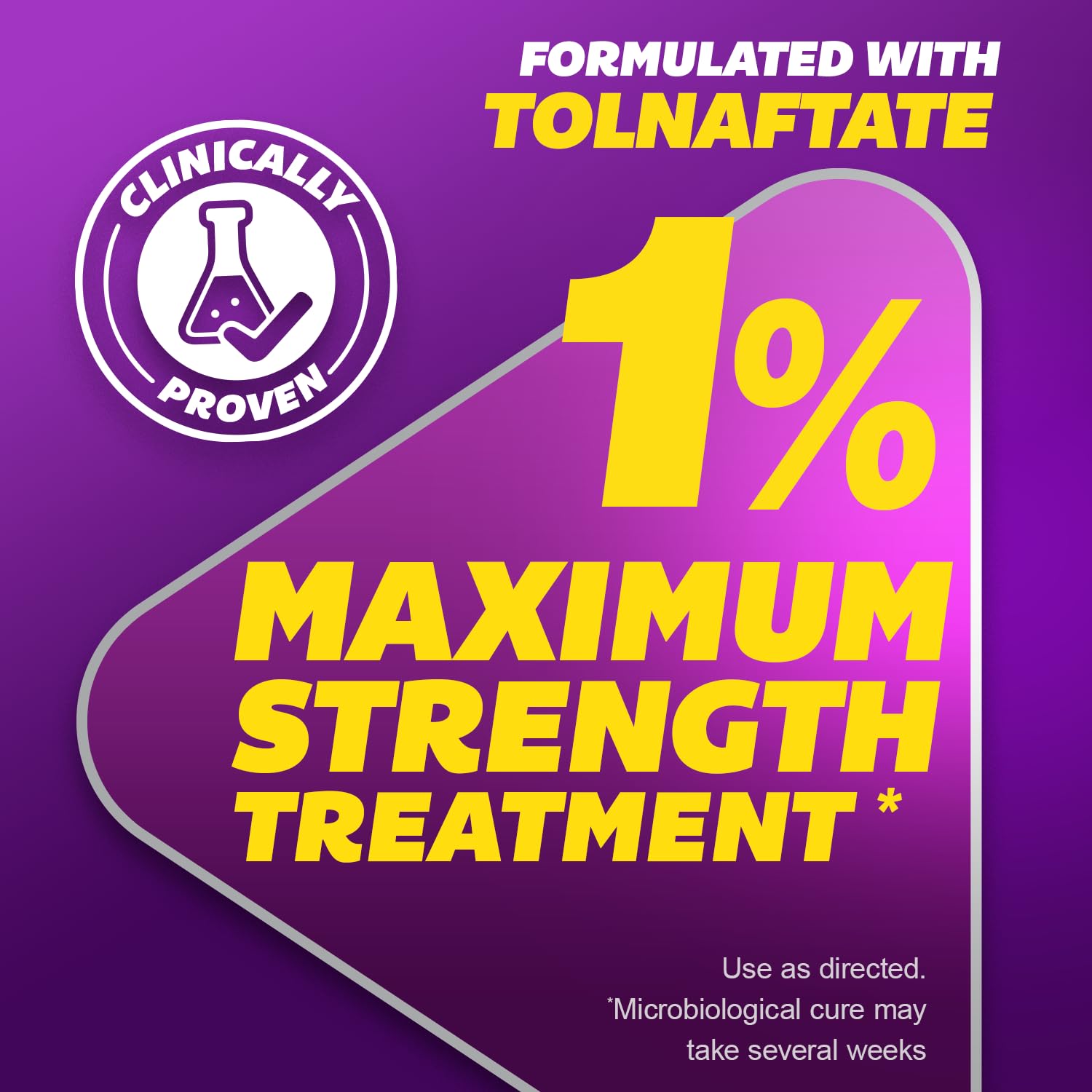 Targeting fungus around the toenail and cuticle