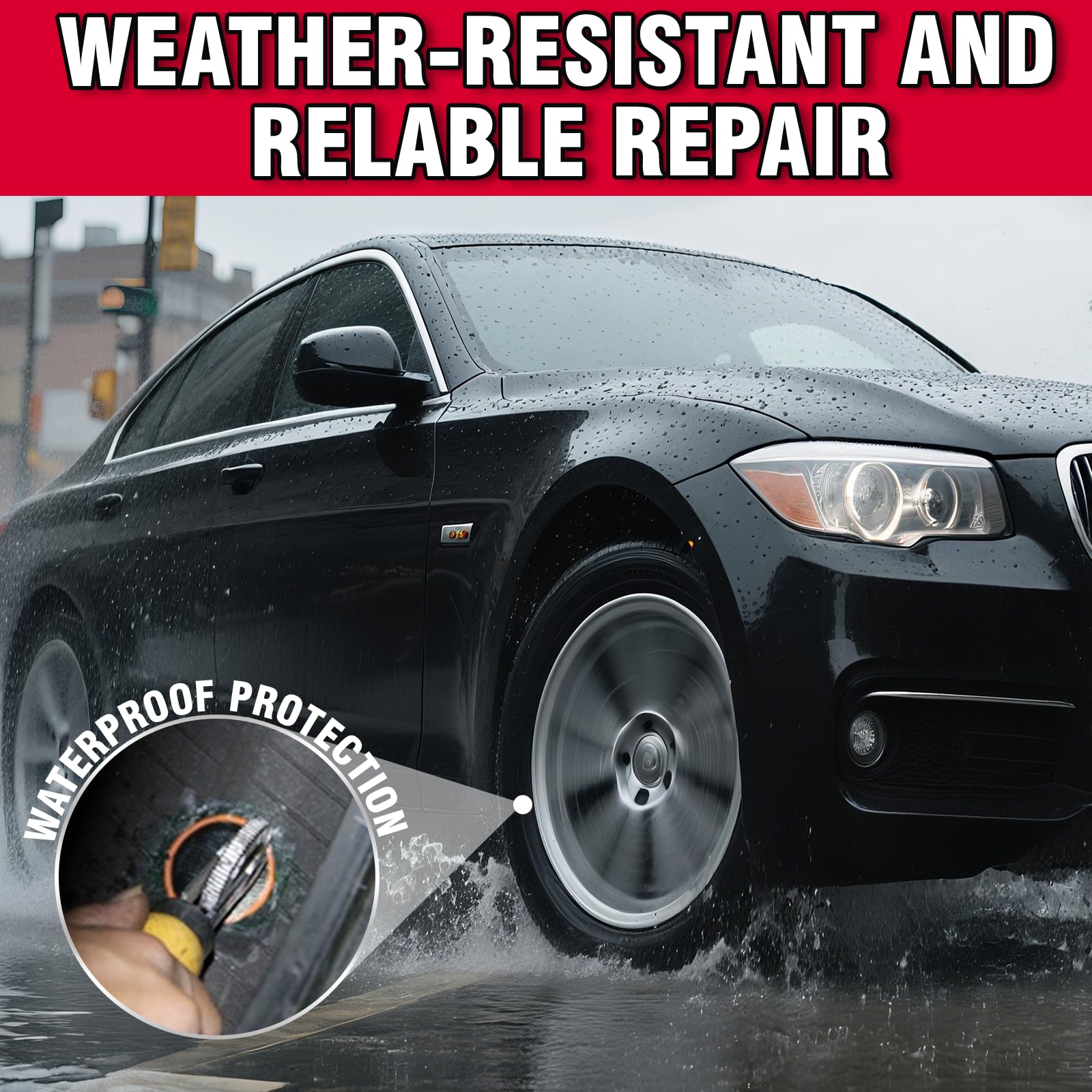 Built in brush cap for precise rubber cement application
