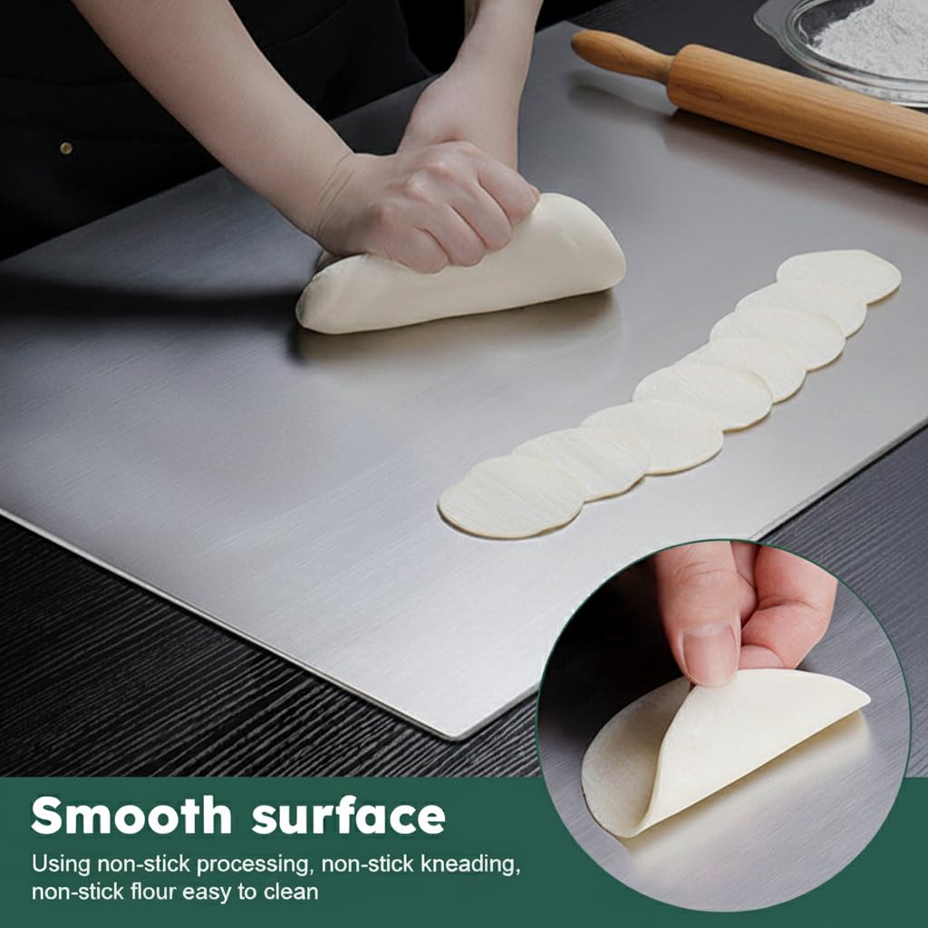 Cutting board suitable for dough rolling and baking prep