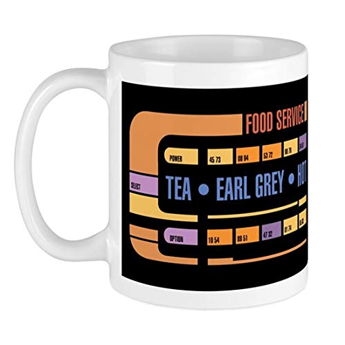 BSM Tea Earl Grey 11oz Coffee Mug ergonomic wrap design handles left or right