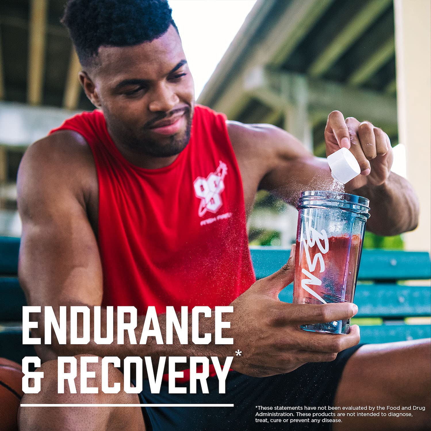 Amino X easy mix no clumping claim text