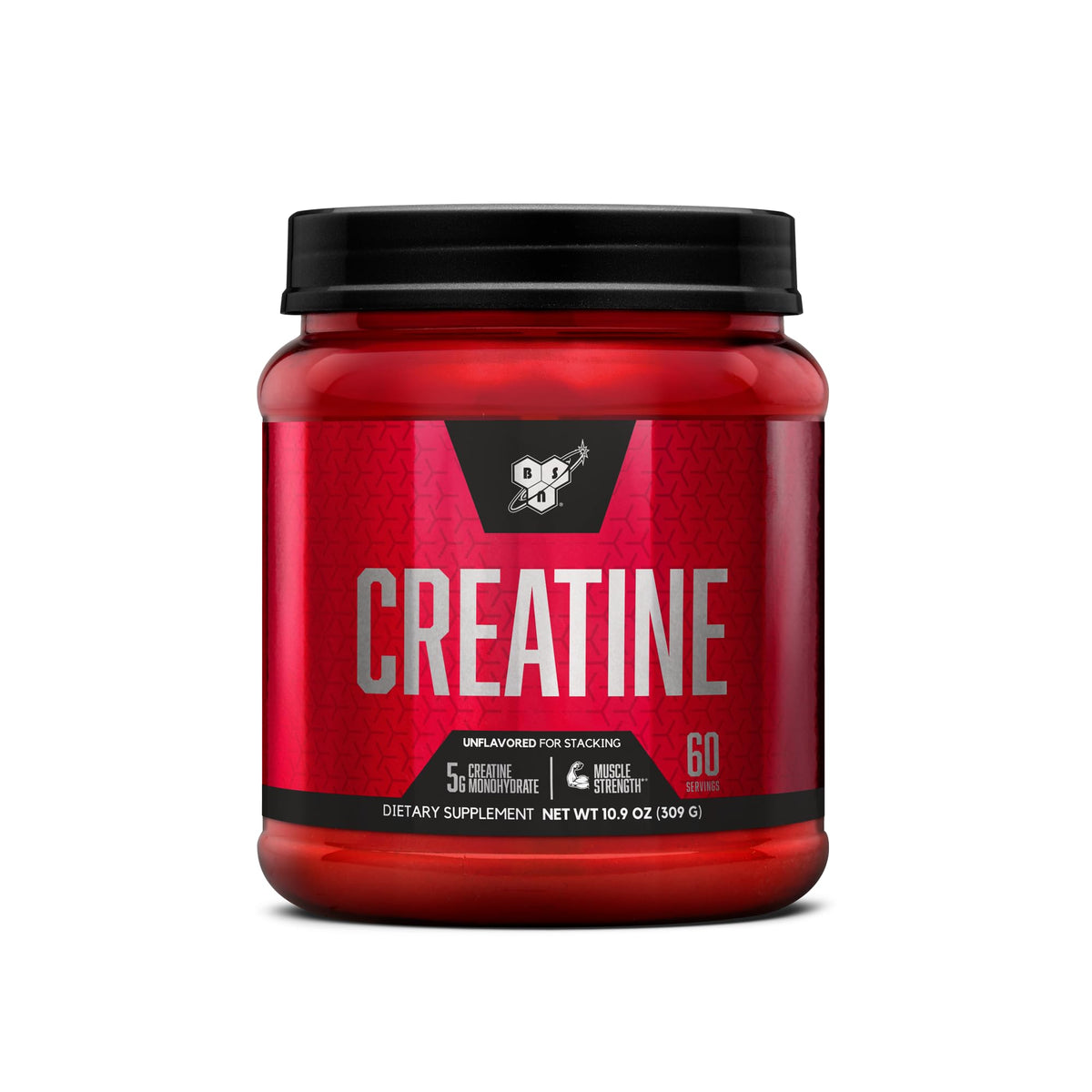 bsn micronized creatine monohydrate powder packaging