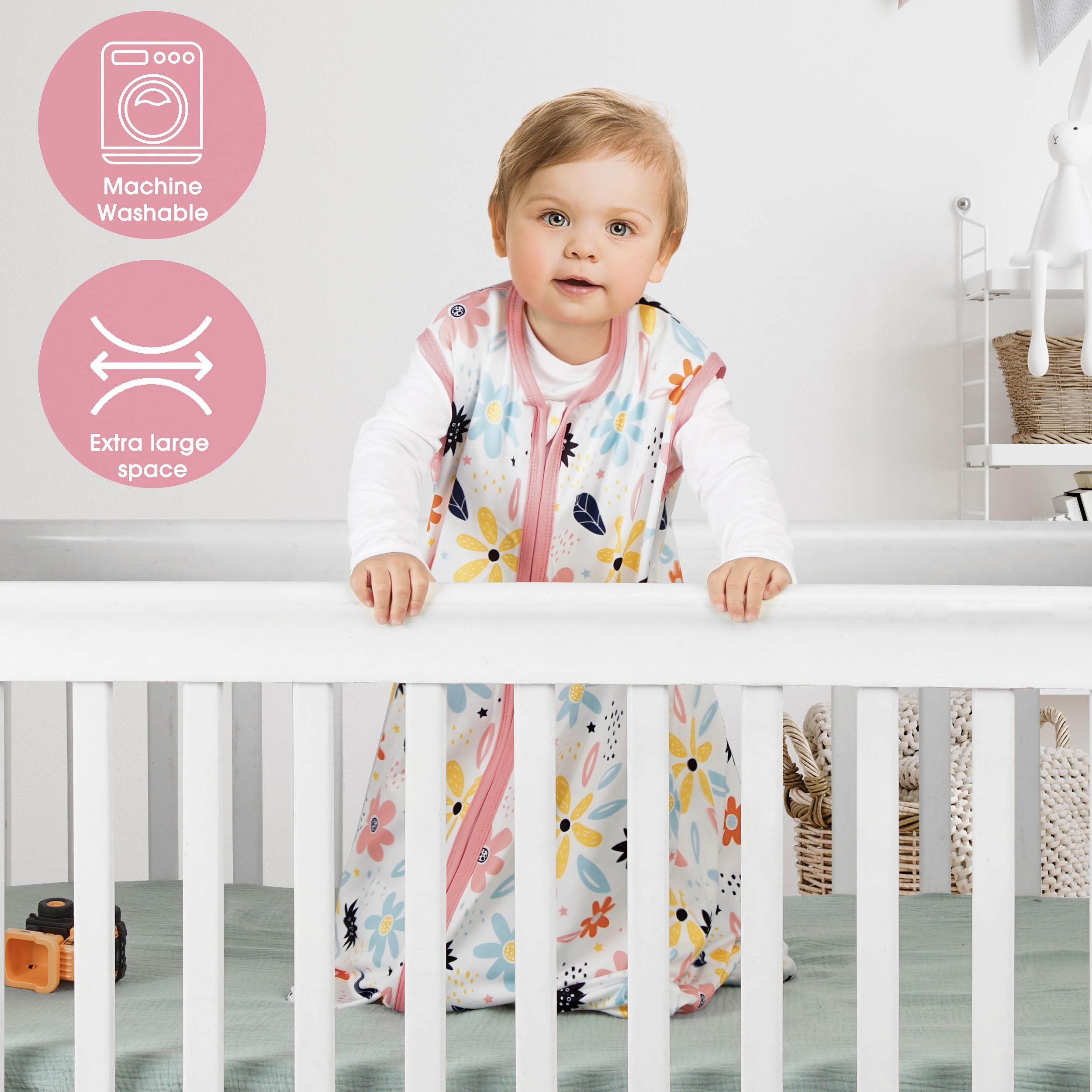BSTOPPT wearable blanket with 2-way zipper
