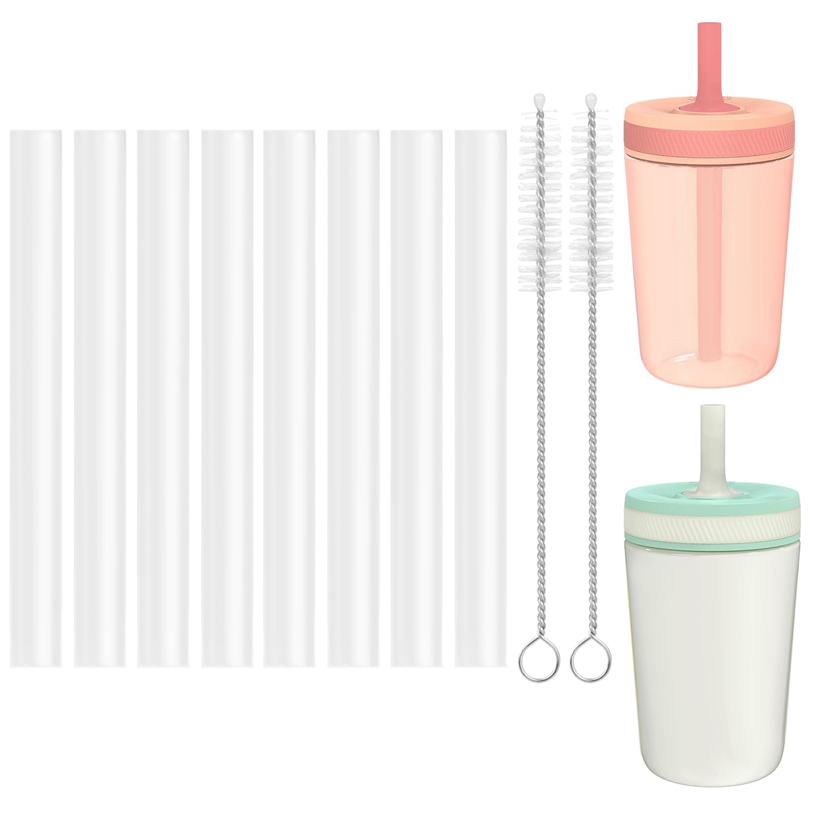 Bubrike replacement straws for Zak Designs Kelso Tumbler 15oz