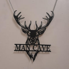 Personalized hunter name sign for home decor