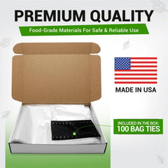 100-pack heavy-duty oven bags for roasting poultry