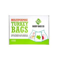 Buddy Bags Co turkey oven bags for roasting 19x24.5 inch size