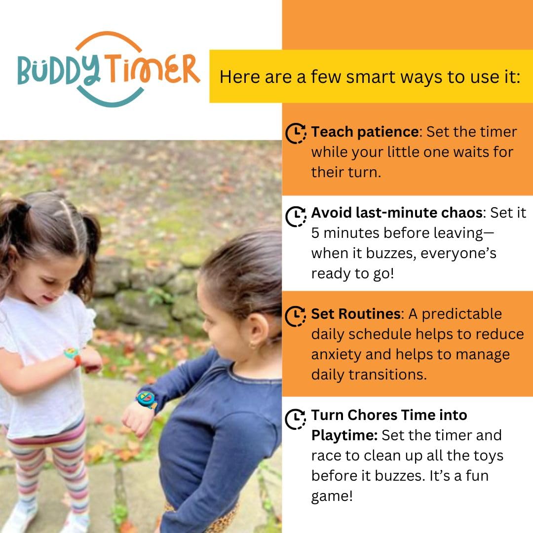 Buddy Timer USB charger included in packaging