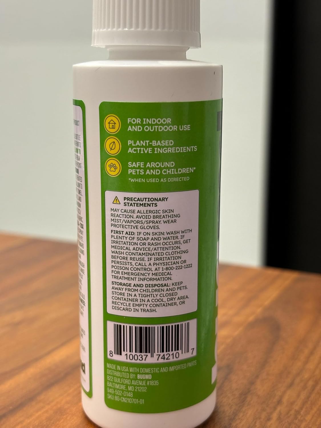 No harsh chemicals plant powered formula for safe use