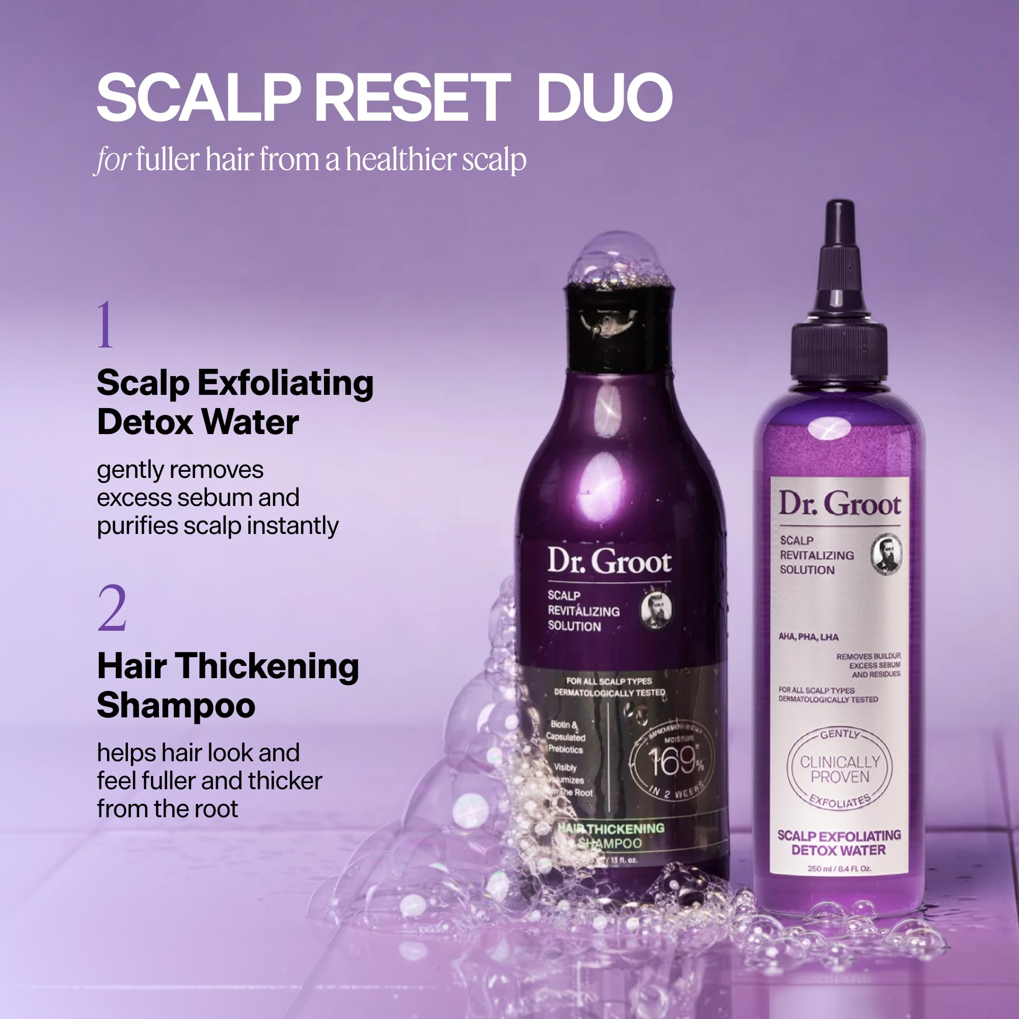 97 percent buildup removal in 10 seconds claim on bottle