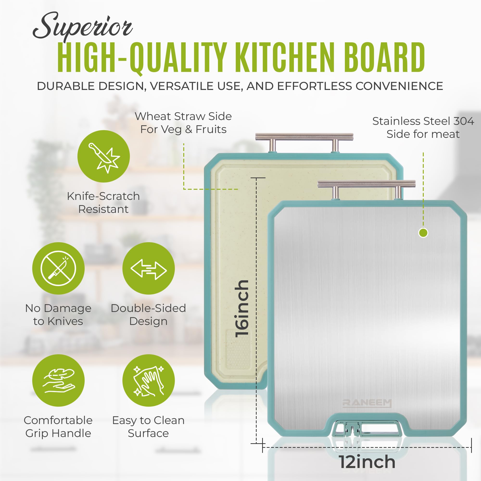 Includes built in knife sharpener