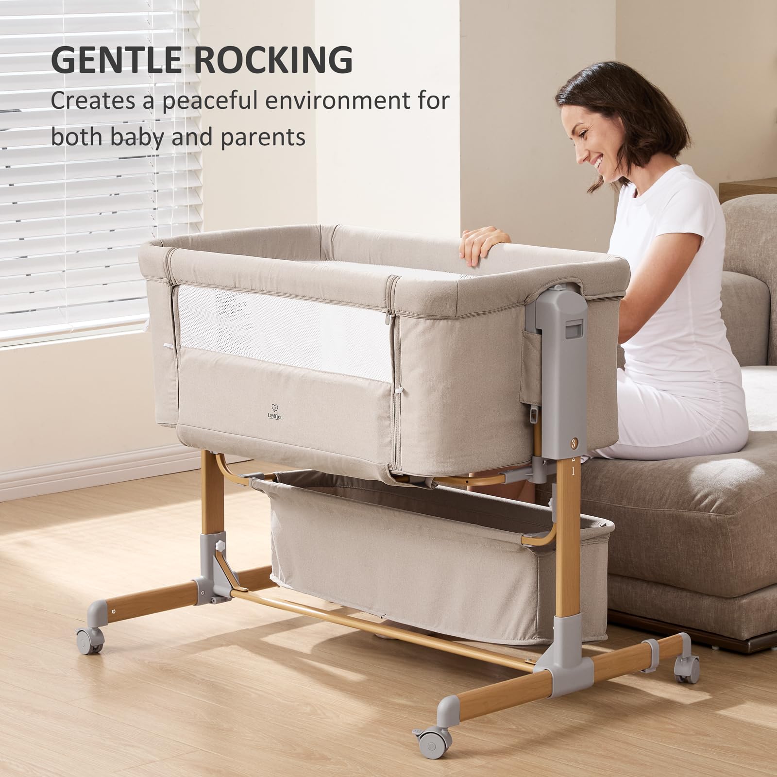 secure attachment system for bedside use