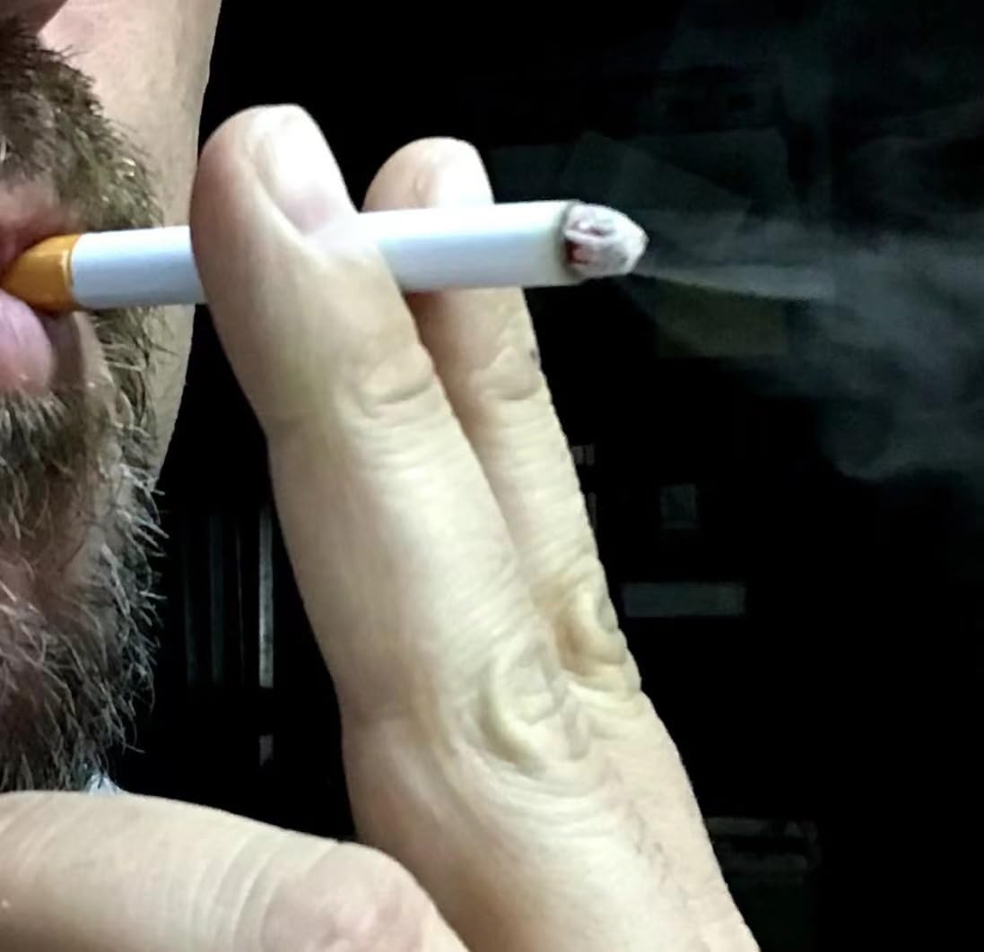 Bubble cigarettes 3.25 inch smoke-out prop