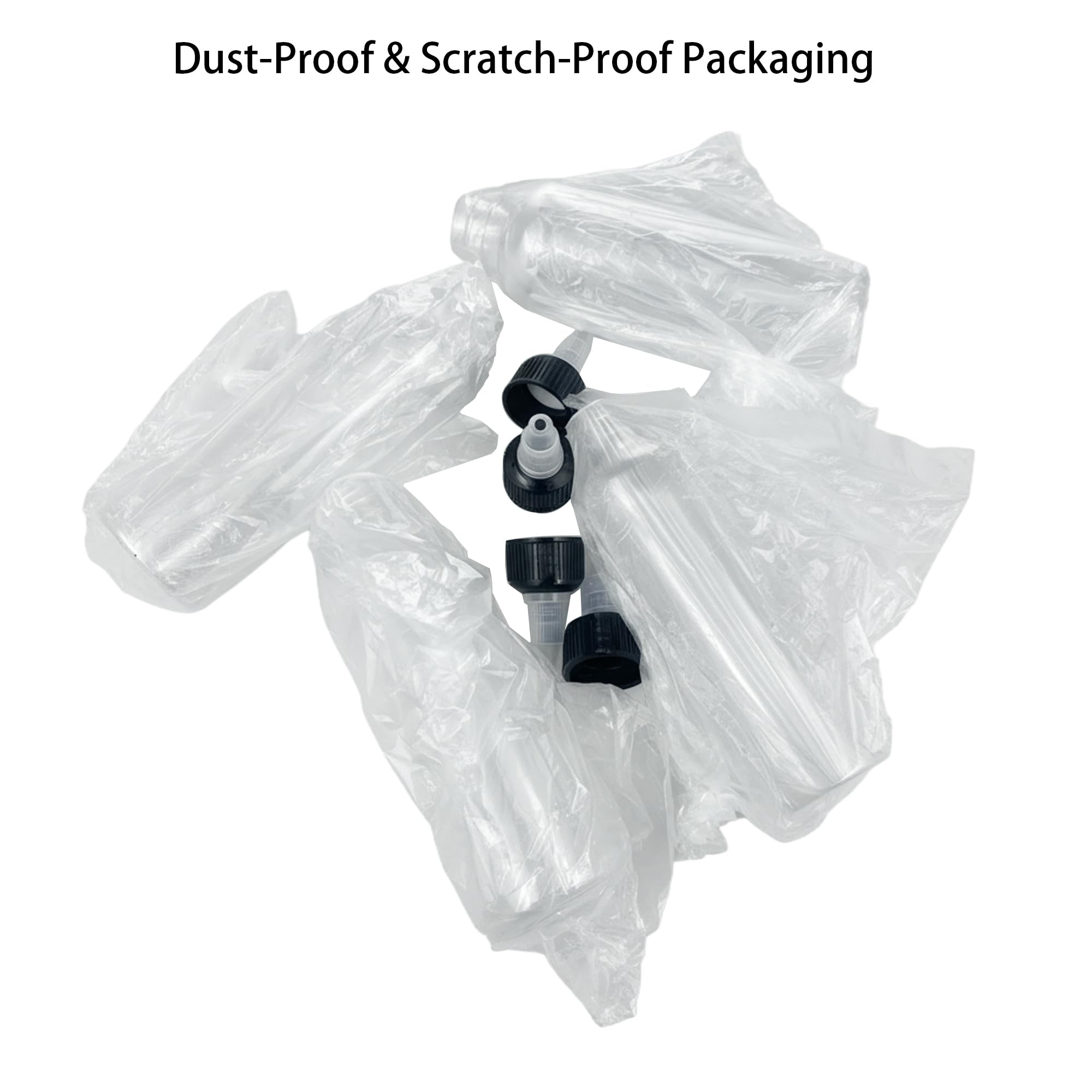 bulk 50-pack squeeze bottles for crafts