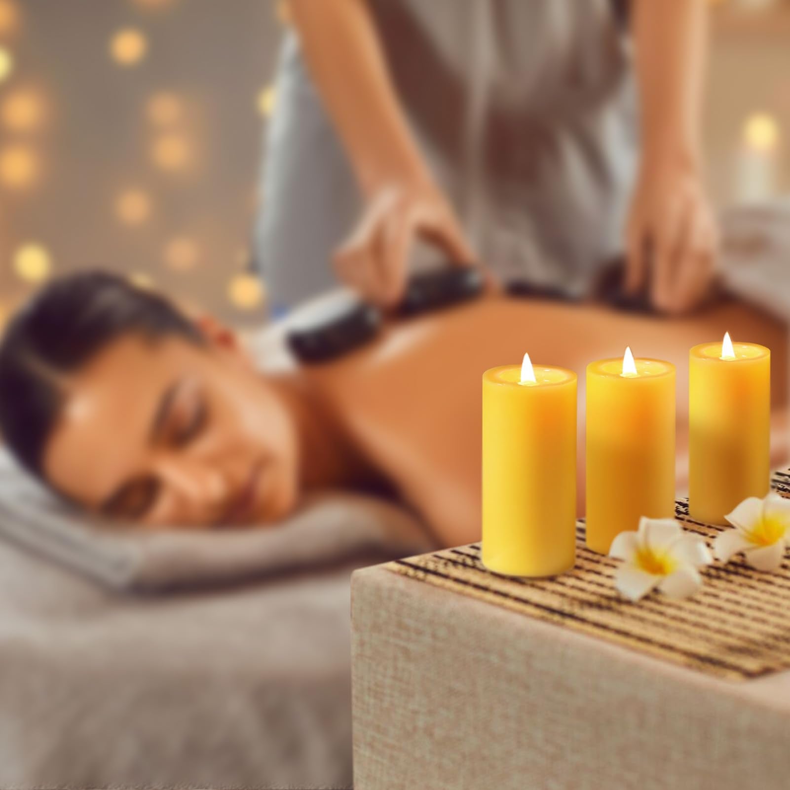 home and party use beeswax candles