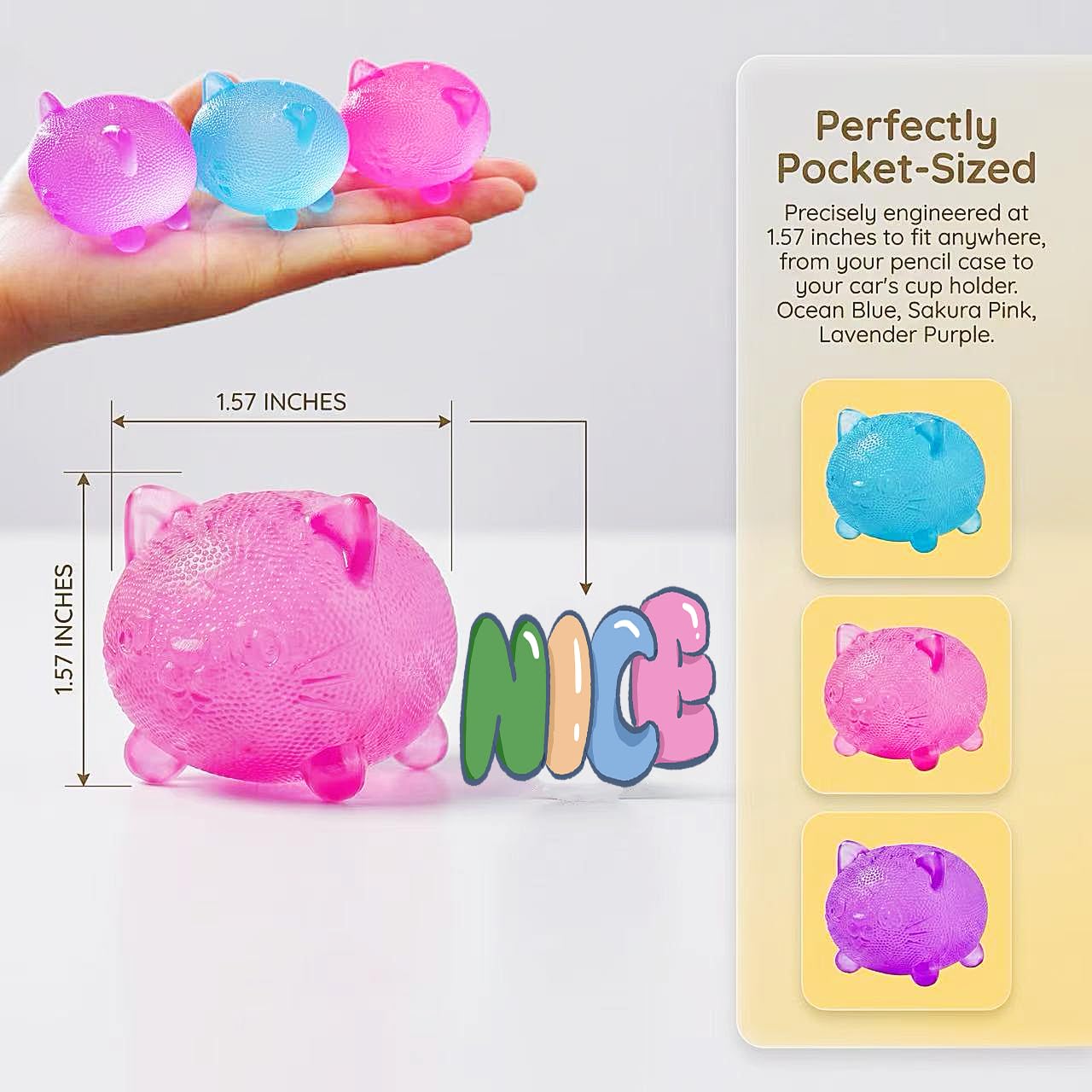 Desk decor cat figurines made from skin-friendly TPR