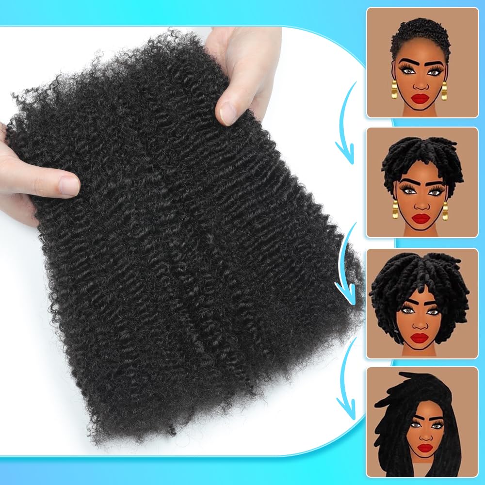 Hair used for repairing braids and locs