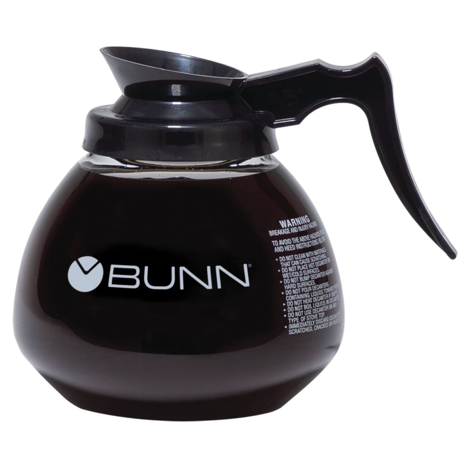 BUNN black coffee pot decanter 12 cup capacity