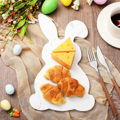 Easter bunny charcuterie board back anti collision design