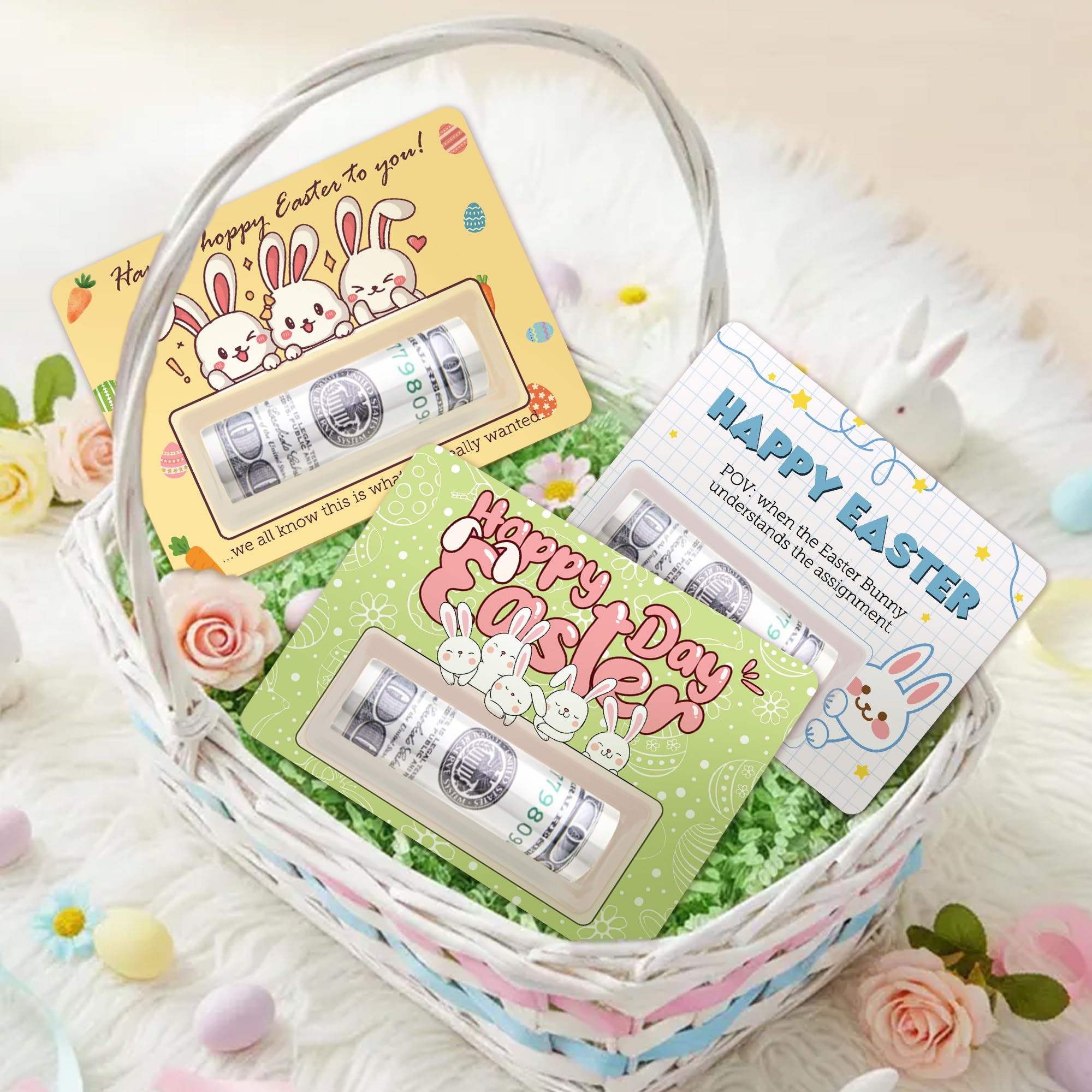 6 piece Easter money holders pack