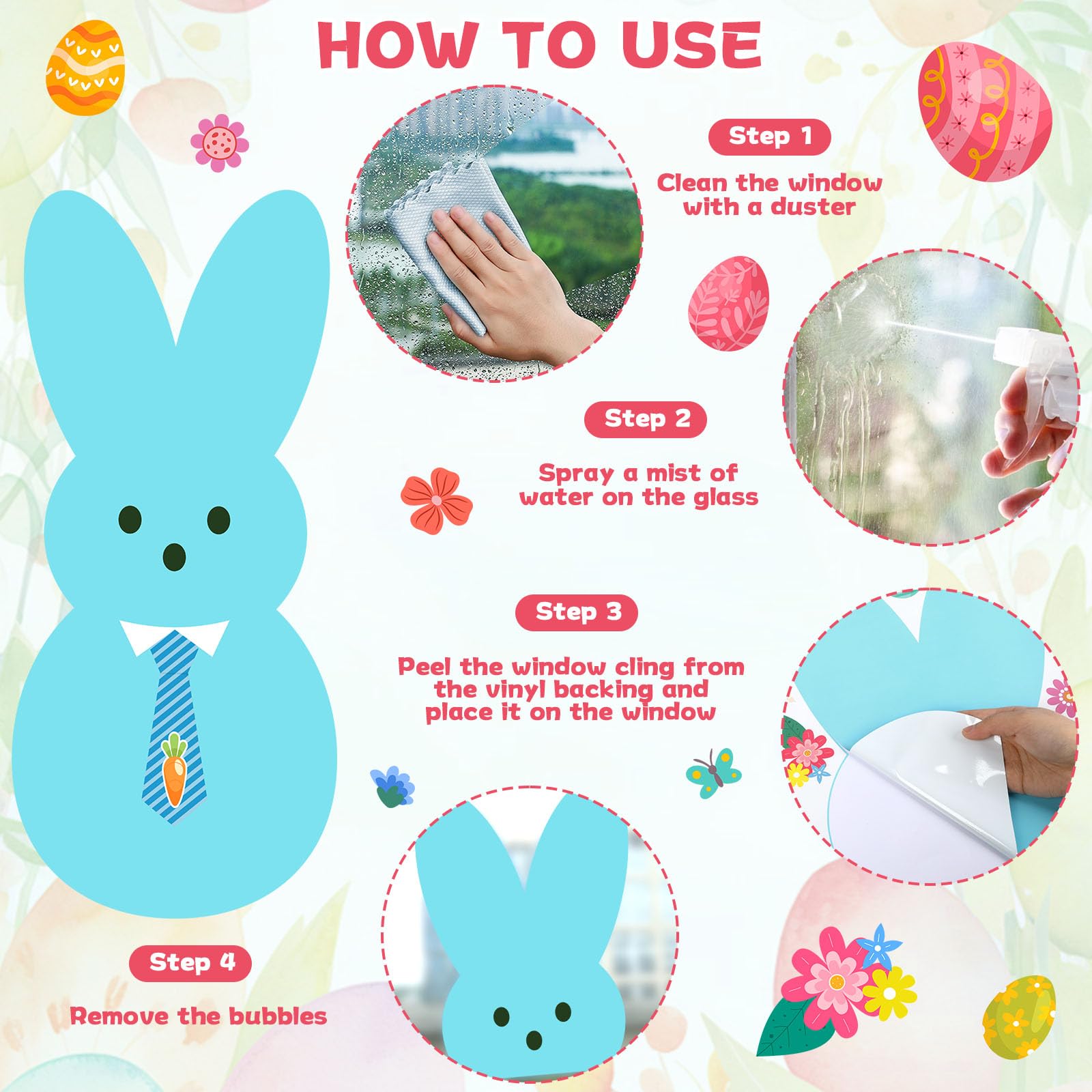 Decor ideas for Easter parties spring events in home office or classroom