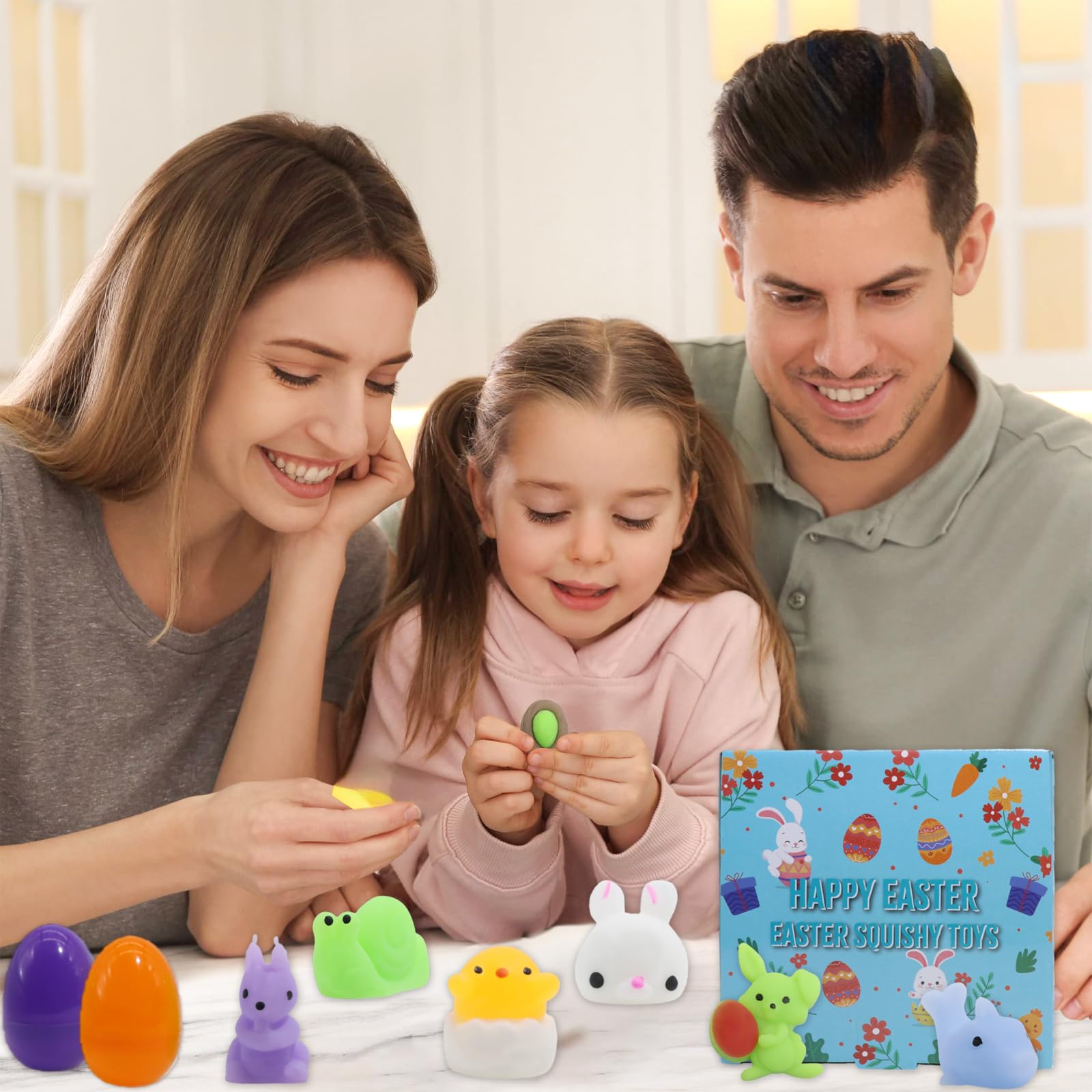 Educational mini toys for recognizing animals and colors
