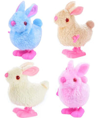 Bunny Jumping Chick Wind Up Toys set of 4 pieces for kids