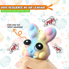 Bunny stress relief toy 3.47x2.17 inches