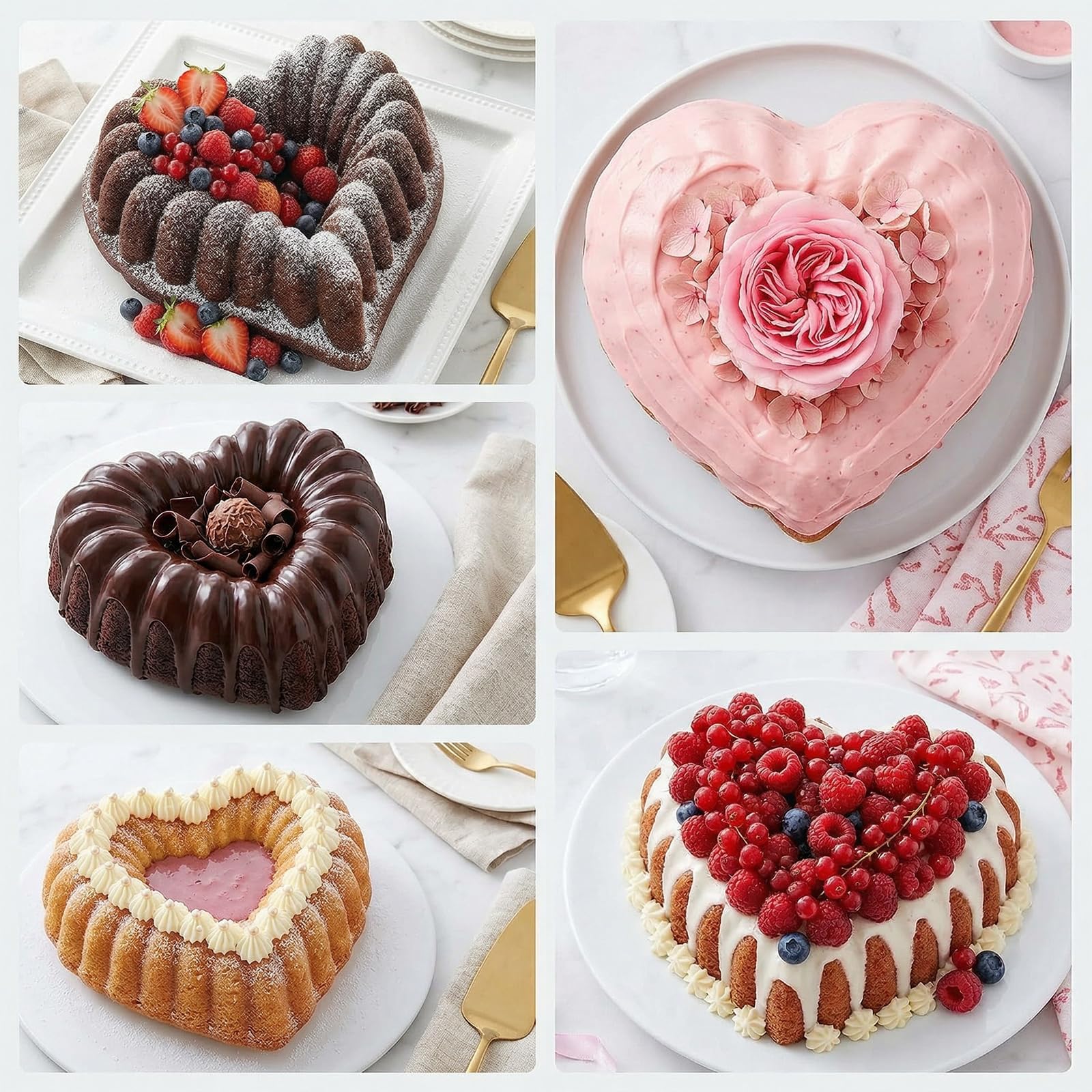 shuielai silicone bakeware two pan set for cakes