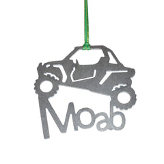 Burke Metal Work Moab UTV Ornament 3x3 inch steel keepsake