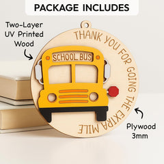 Bus Driver Christmas Ornament