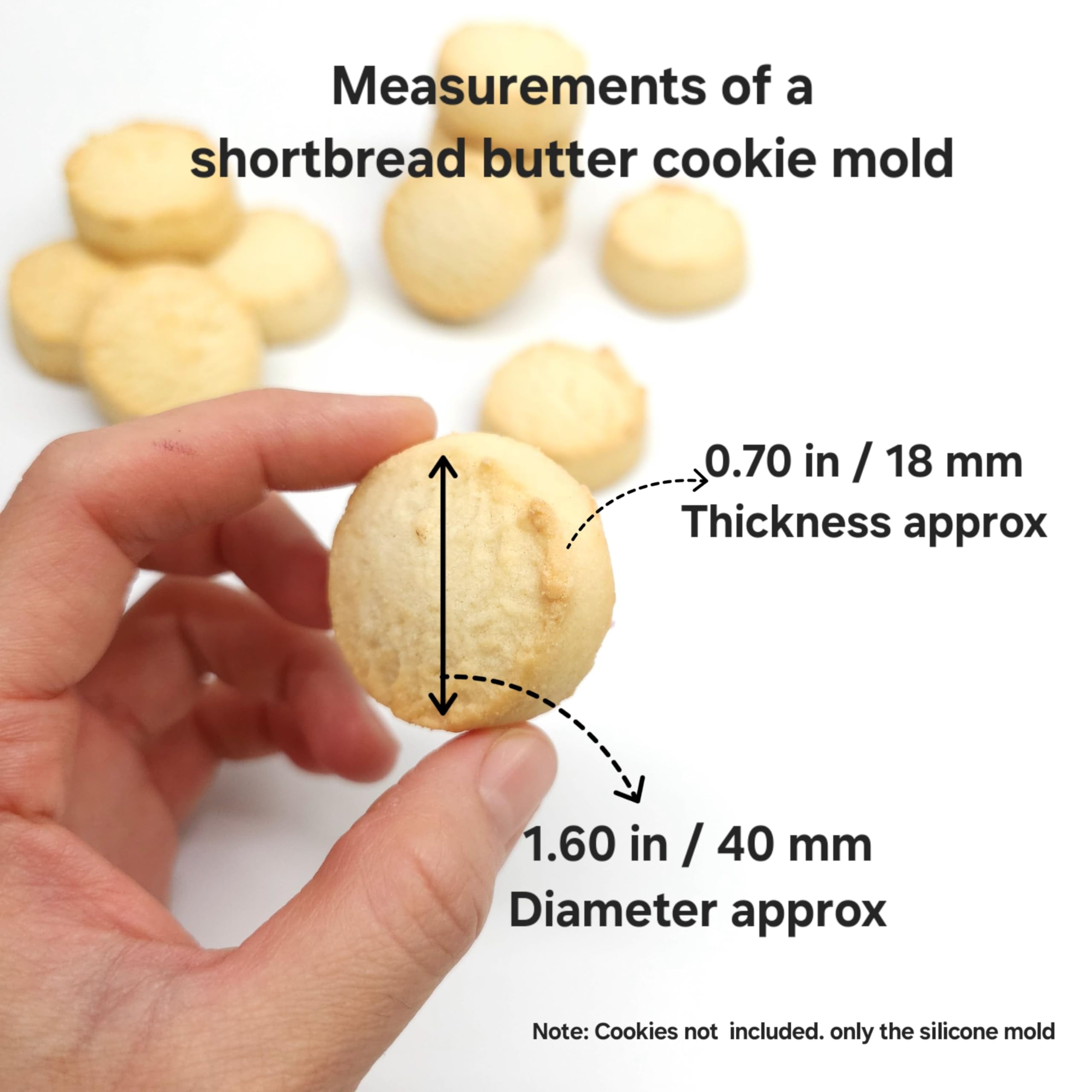 butter cookies silicone mold versatile use