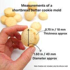 butter cookies silicone mold versatile use