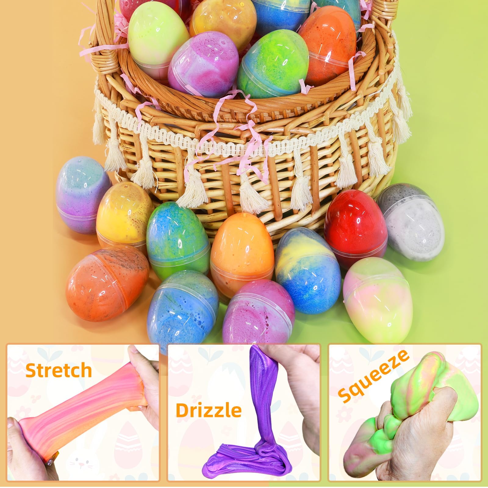butter slime eggs dual color variations