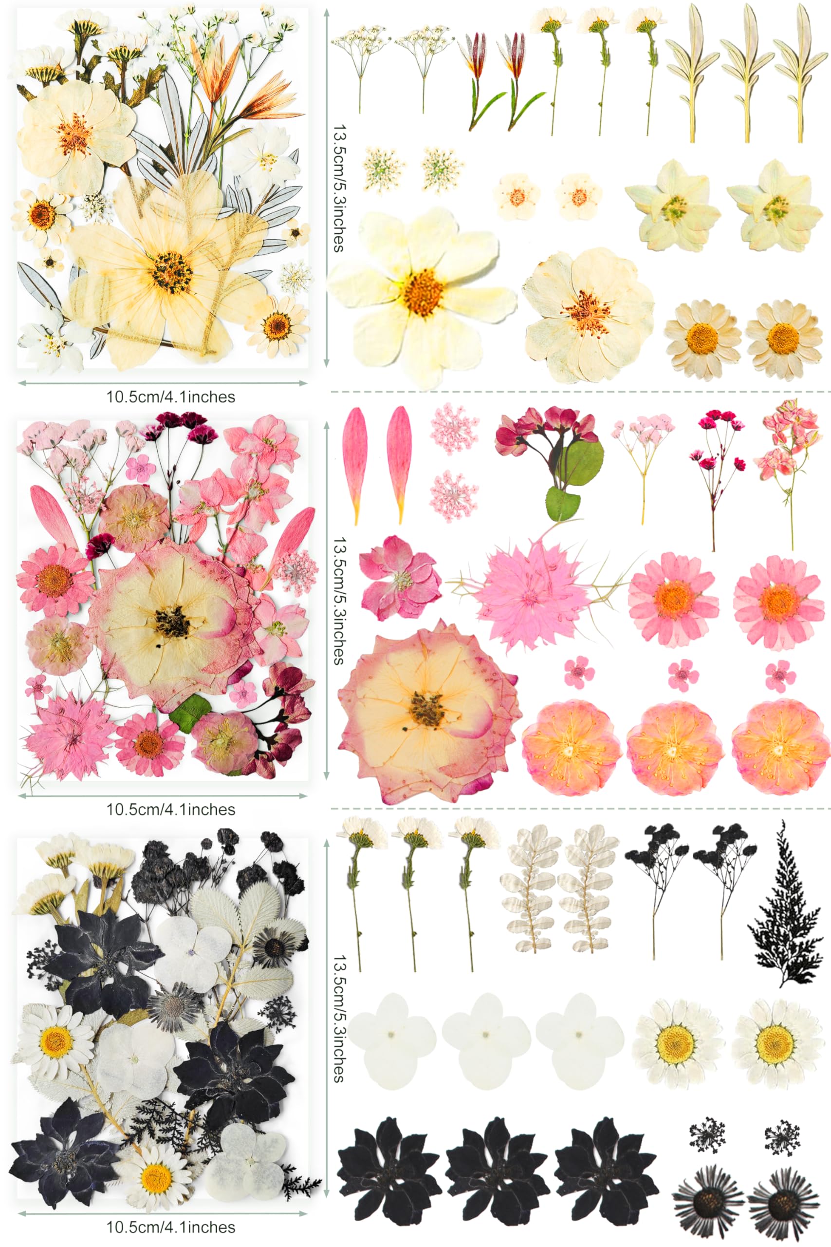 Butterfly sticker sheet and flower sticker sheet duo
