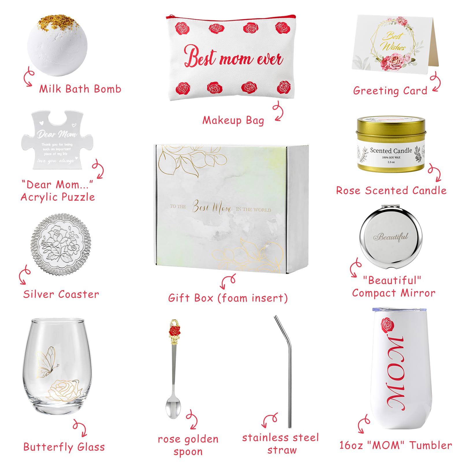 Butterfly glass from Encausto gift box