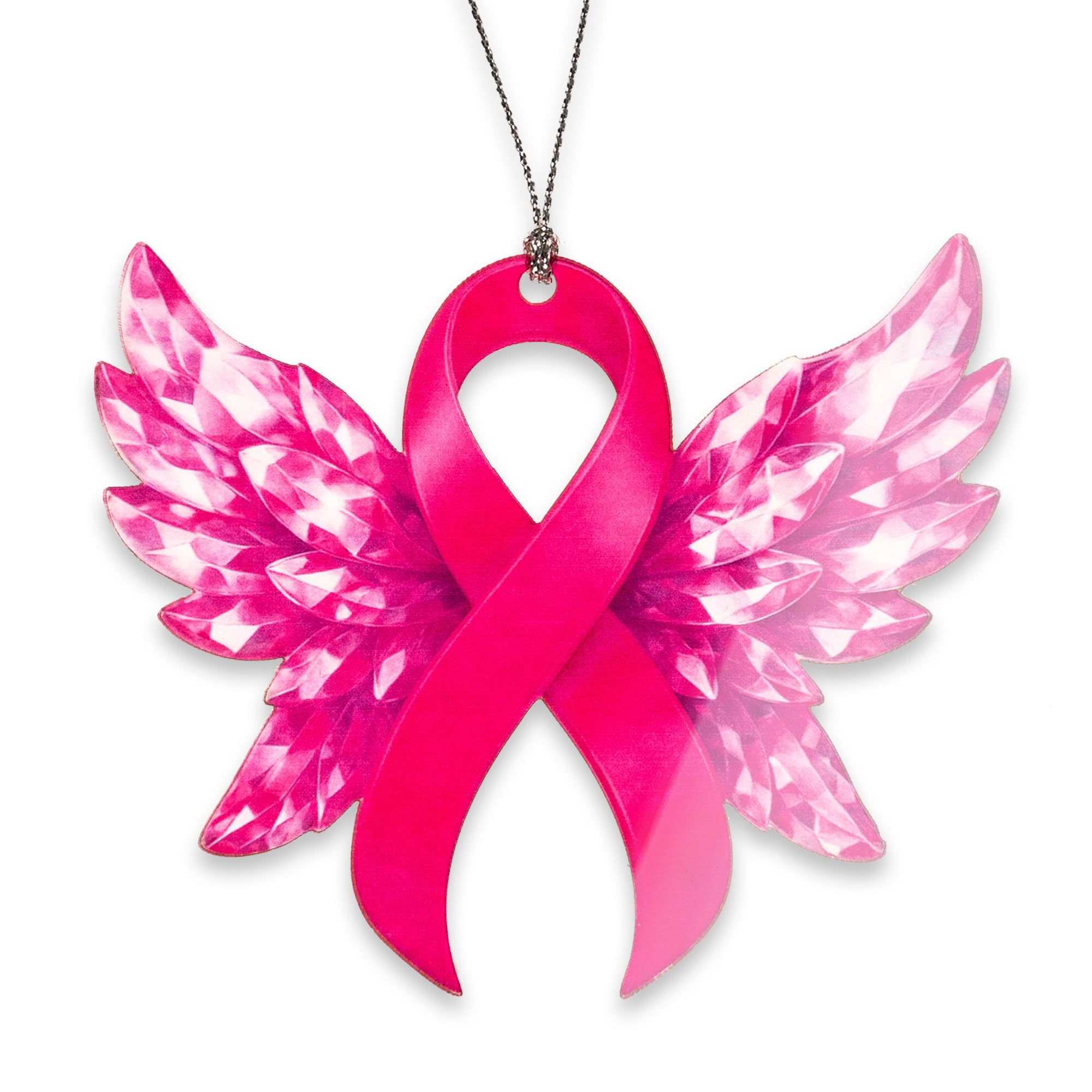 Butterfly Ribbon Ornament on Christmas tree display