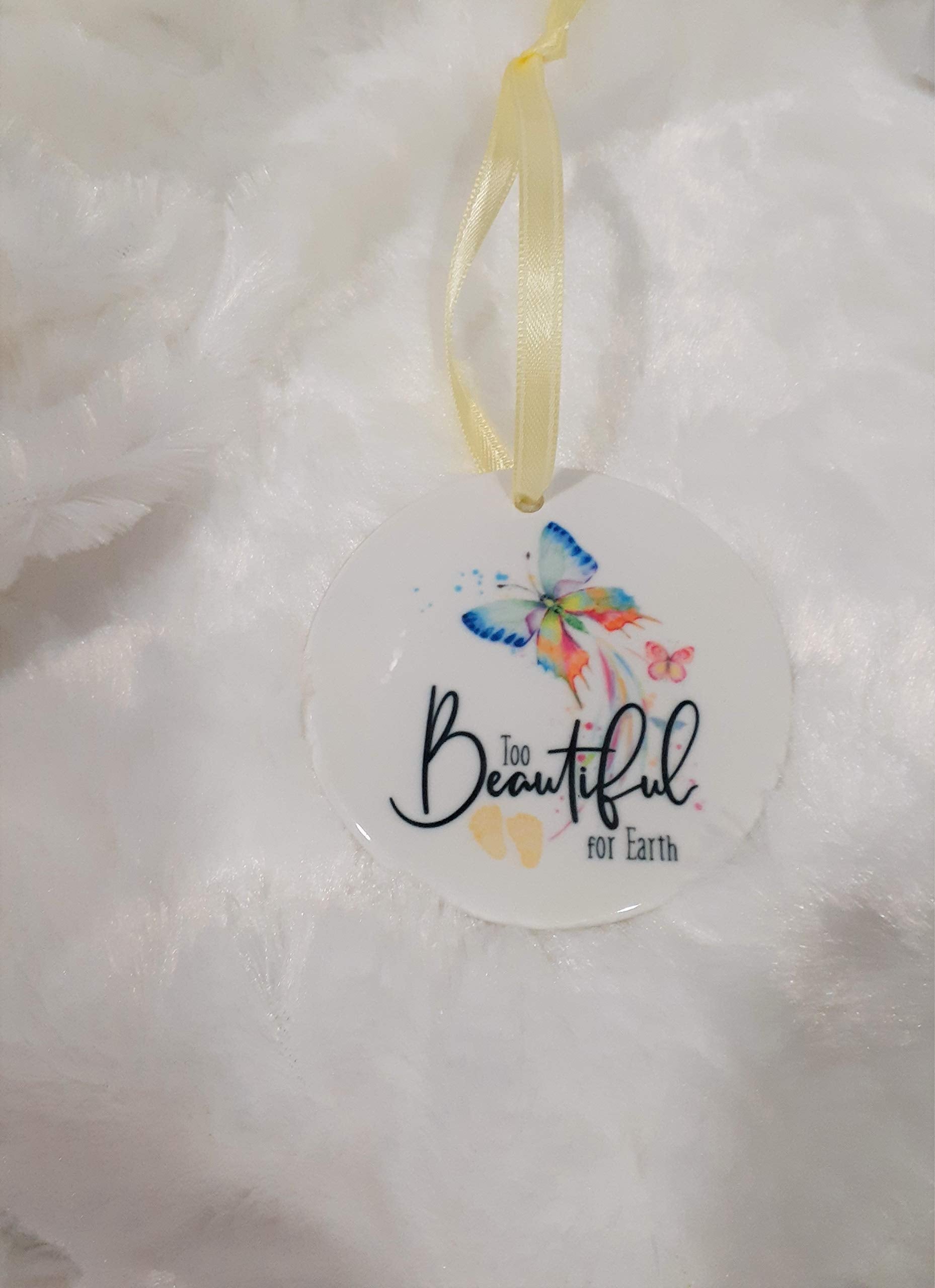 Gift box included Miscarriage Memorial Christmas Ornament