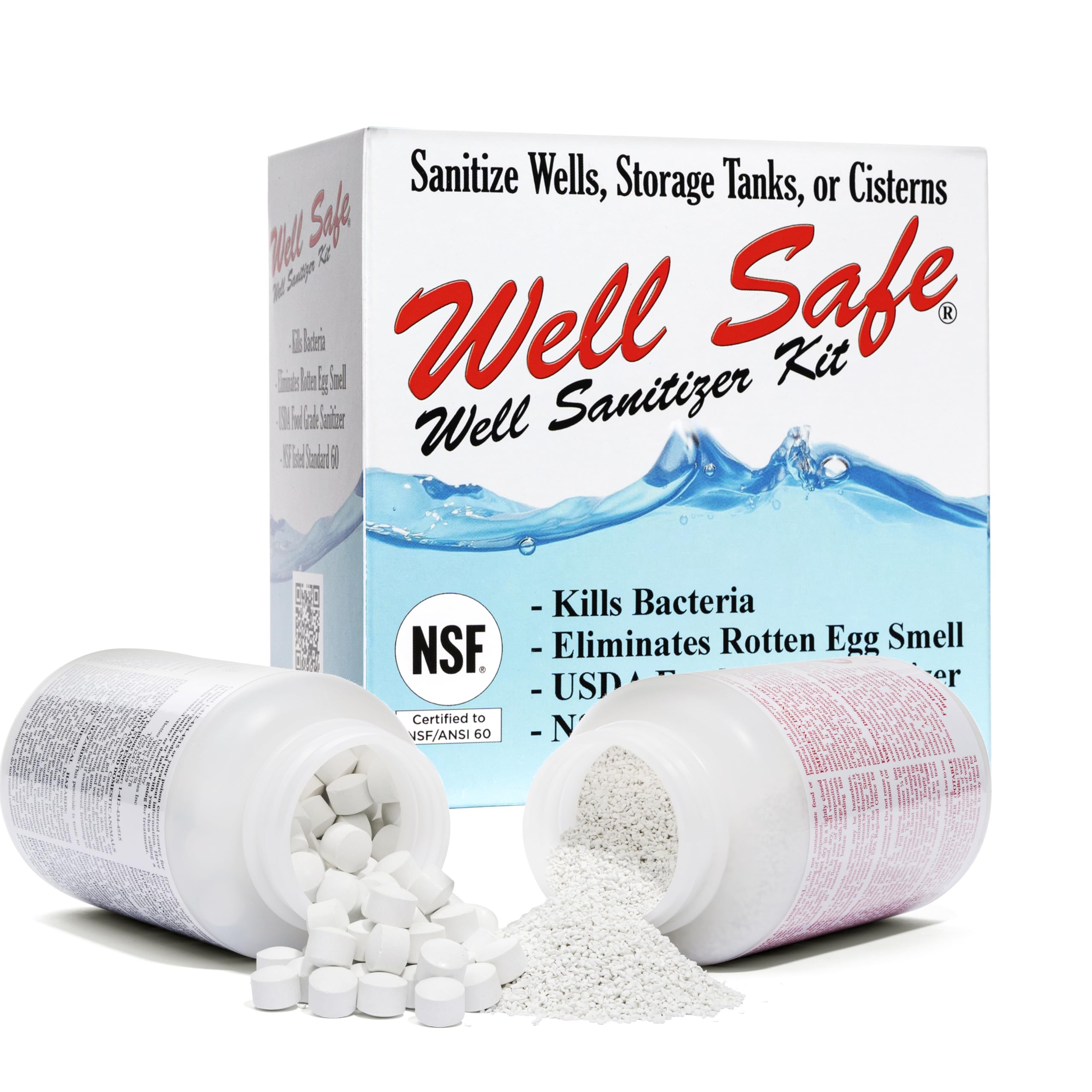 BWI chlorine calcium hypochlorite pellets container image