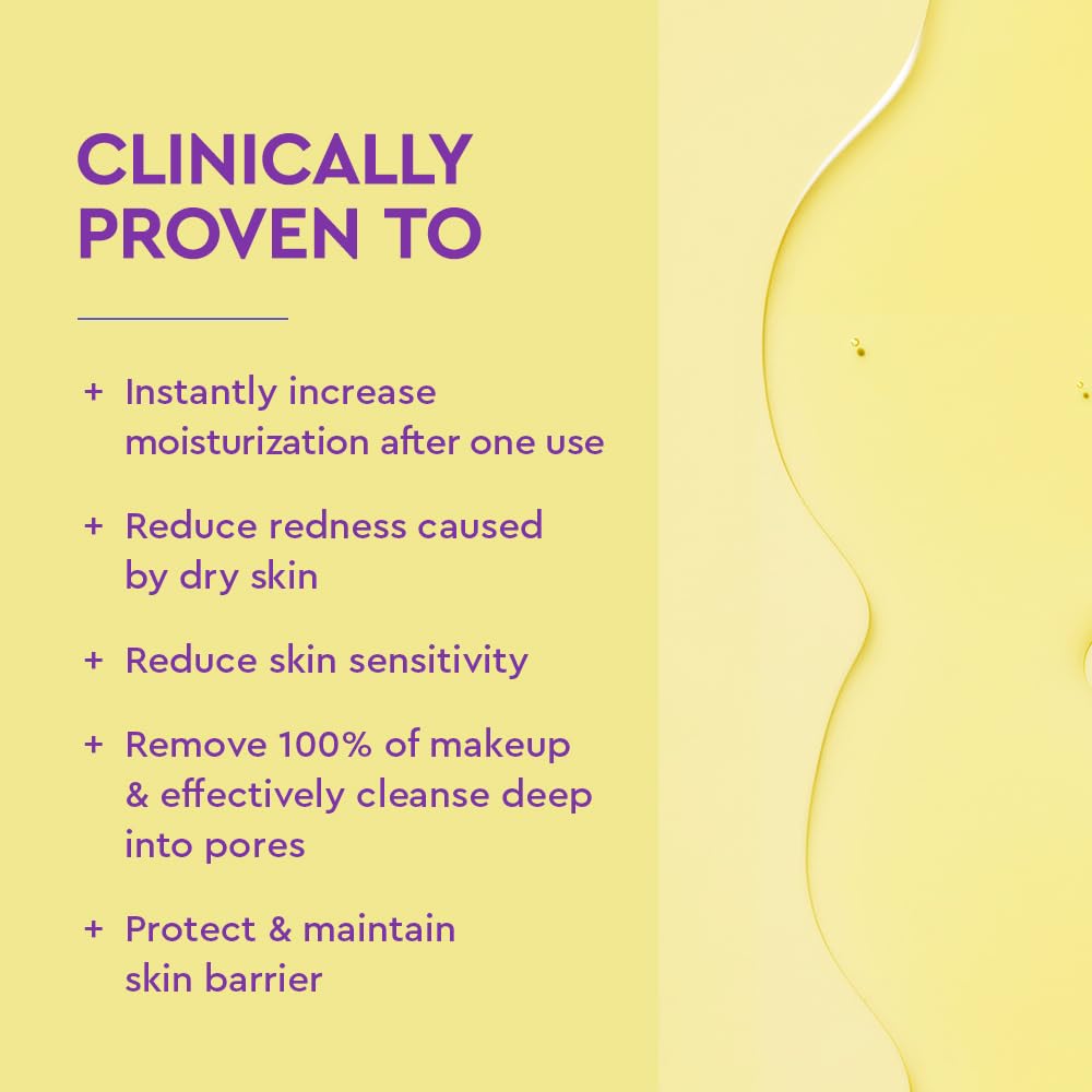 Oil to milk cleansing action BYOMA cleanser