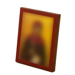 Byzantine art wall hanging icon on wood