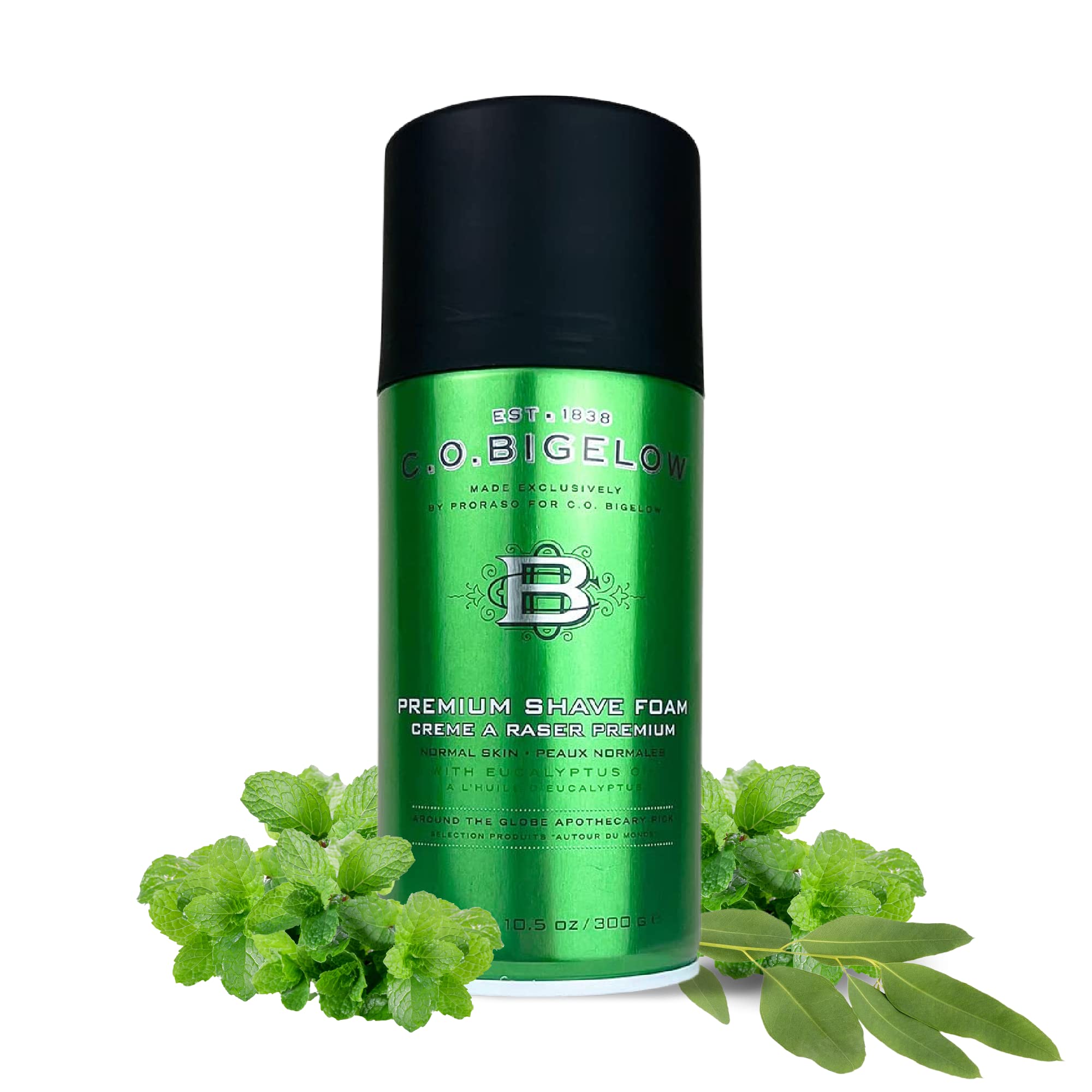 C.O. Bigelow Shaving Foam 5.2 oz natural ingredients