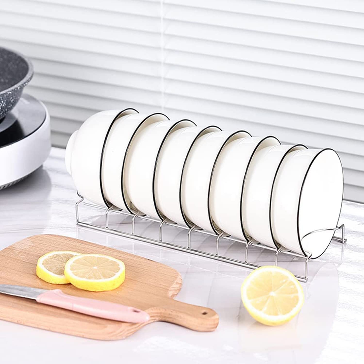 rust resistant 304 stainless steel dish organizer